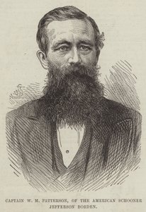 Capitaine W M Patterson, de la goélette américaine Jefferson Borden - English School